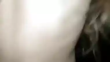 Hot Pakistani girl slides her smooth XXX twat on Desi guy's boner