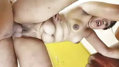 Cute desi teen first interracial big cock sex / hanif and Adori