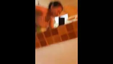 NRI aunty’s hardcore doggy style sex MMS