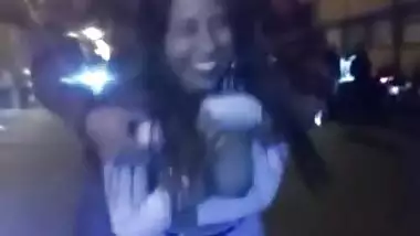 Desi Girl Unwilling Forced Pull Ups of Top To Show Her Boobs To Friends…Hot Boobie