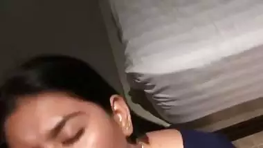 Hardcore Indian sex of a young couple in a hotel room