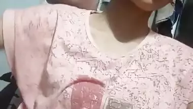 Hot Girl Showing Cute Boobs