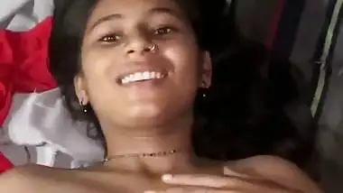 Young girl strips and sucks a dick in desi porn