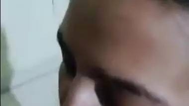 Cheating desi wife sucking cock of her hubbys friend