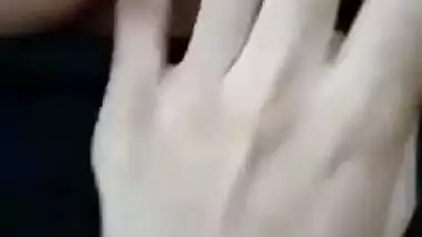 Female with Indian features allows young man to touch her XXX boobs