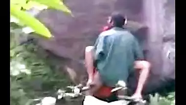 Telugu sex video of a village aunty in the forest