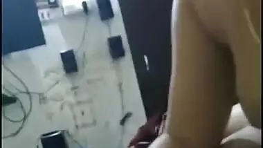 Newly married cute big boobs bhabhi blowjob,handjob to husband
