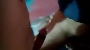 Desi XXX chick have threesome sex act with customers on cam