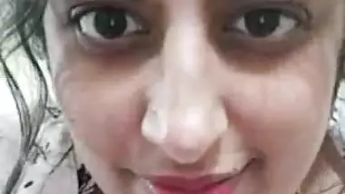 Beautiful milk tanker Bhabhi showing her big melons