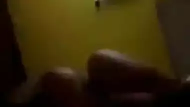 Desi MILF rests with husband with sex lover kissing her XXX titties