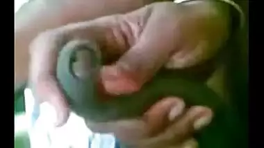 Indian Village Aunty Boobs Suck and Dick Shagging