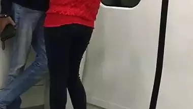 Lovers Romance in train