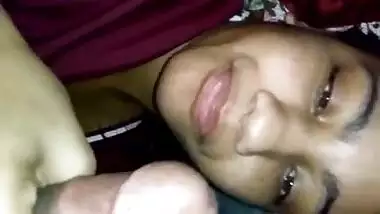 Gf sucking dick for 1st time teasing suck recorde