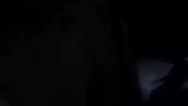 Desi charmer gives a XXX blowjob to her Dehati lover in the dark