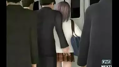 3D School Girl Gets Molested
