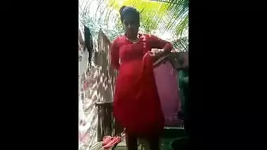 Outdoor village shower