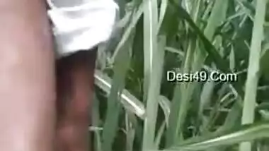 Reeds are a quiet place where Desi porn partners can practice sex