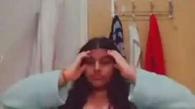 Horny Desi Girl Priya showing her Big Boobs Part 2