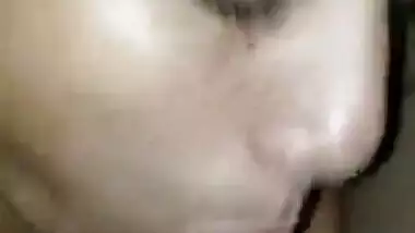 Beauty Teen talk too much and suxking dick takes cum on face