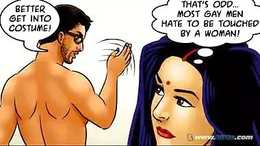 SB – 71 : Famous Indian cartoon pornstar Savita Bhabhi in lesbian act