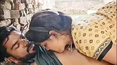 Horny village couple sex on rooftop with oral sex