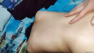 Today Exclusive- Sexy Desi Wife Fucked In Doggy Style