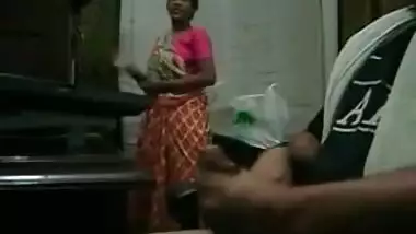 HANDJOB FOR MAID