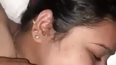 Shy chubby Desi girl gives a nice blowjob to her best friend MMS