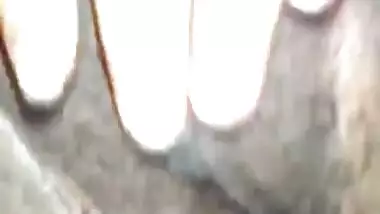 Desi sex model exposes her naked XXX parts and licks nipple close-up