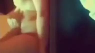 Curvy Desi MILF bends over the table to take younger XXX phallus