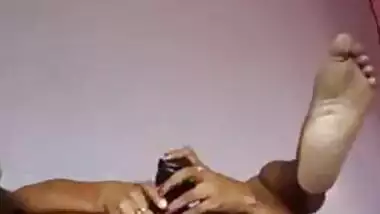 India. Girl mastrubating infront of cam