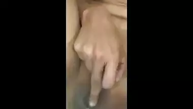 Skinny Desi XXX woman gets her hot pussy fucked by her husband’s friend MMS