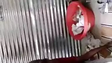 Desi guy and Dehati sister-in-law have XXX fun standing up on camera