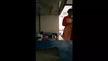 [ Indian Hard Porn ] Desi village bhabi spy nude video