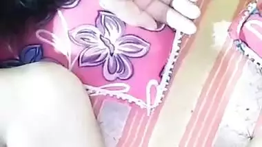 Sleeping wife nude expose by hubby