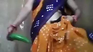 Desi Village Woman Masturbating With Cucumber