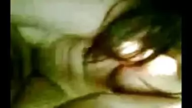 Beautiful girlfriend enjoying a romantic home sex session with lover