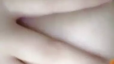 Desi Bhabi Playing With Her Boobs