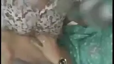 Moment cheating Desi wife is caught romping with local guy in the back of her car outdoor