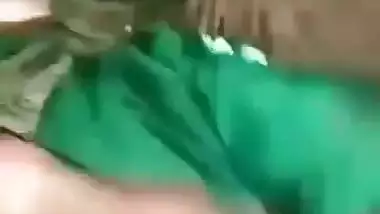 Village wife tight ass rides cock while husband watches