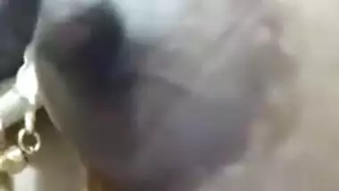 Today Exclusive- Super Hot Look Telugu Bhabhi Showing Her Big Boobs