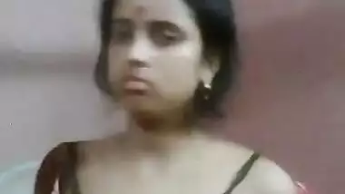 Newly-married couple foreplay sex on cam