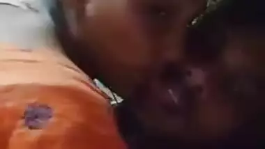 Desi wife kisses XXX lover on camera and rides his cock close-up