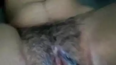 Naughty Desi girl showing her pussy hole