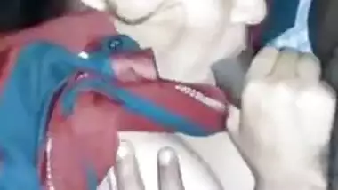 Desi shy girl sucking neighbors dick and boobs press