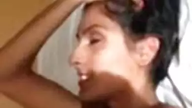 Hot girl hard fucked by boyfriend and cum on her body video