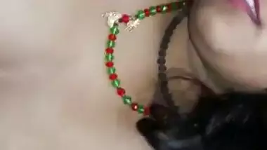 Newly Wed Wife Shy on Honeymoon Night.Cute Shy Smile Before Starting Sex..Hot Bhabhi