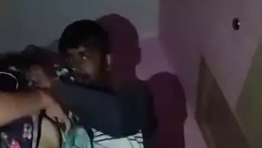 Dehati lover enjoying sex on cam at night time