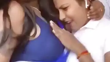 Super busty Desi XXX girl takes hot video for her fans