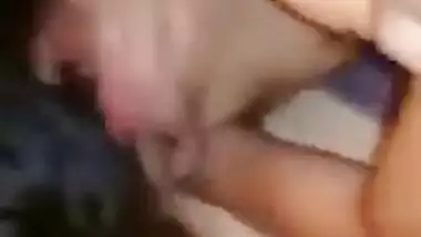 Shy teen GFâ€™s dense bushy pussy fucking by her lover